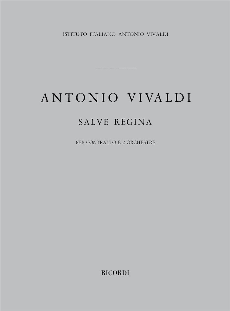 Salve Regina Rv 616